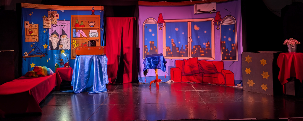Spectacle de magie baguette